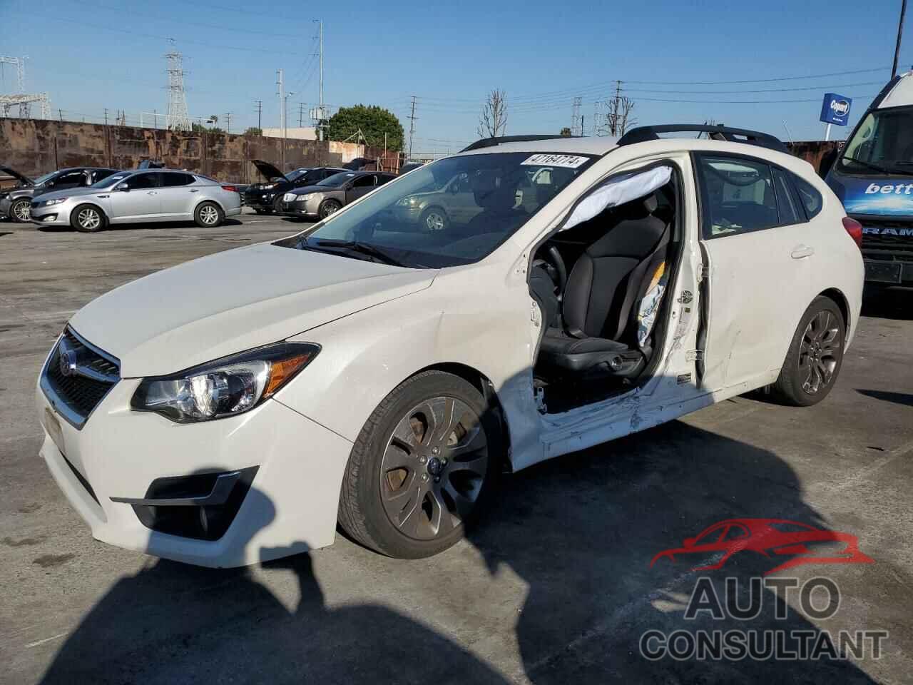 SUBARU IMPREZA 2016 - JF1GPAP62G8318732