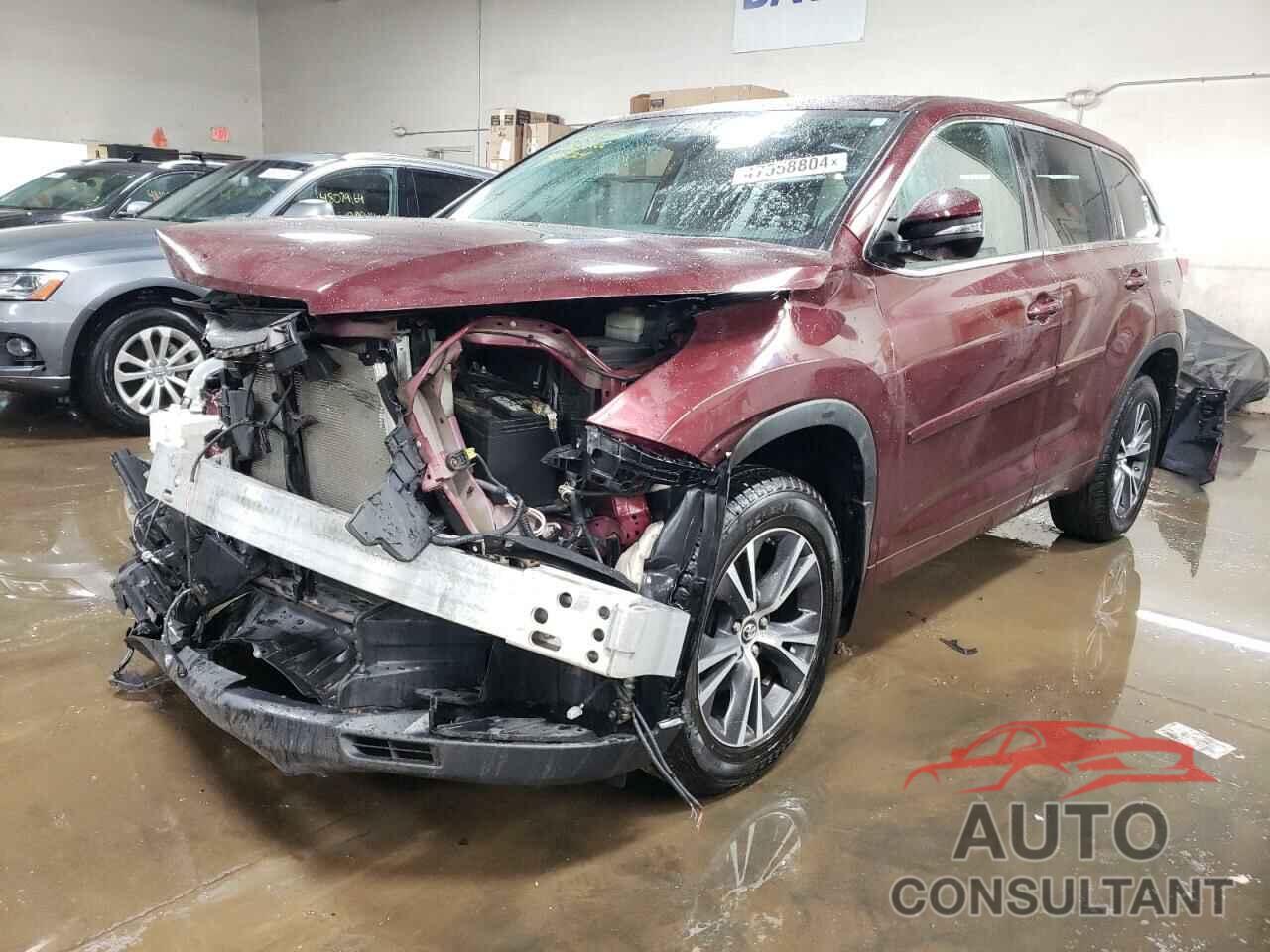 TOYOTA HIGHLANDER 2018 - 5TDBZRFH3JS844600