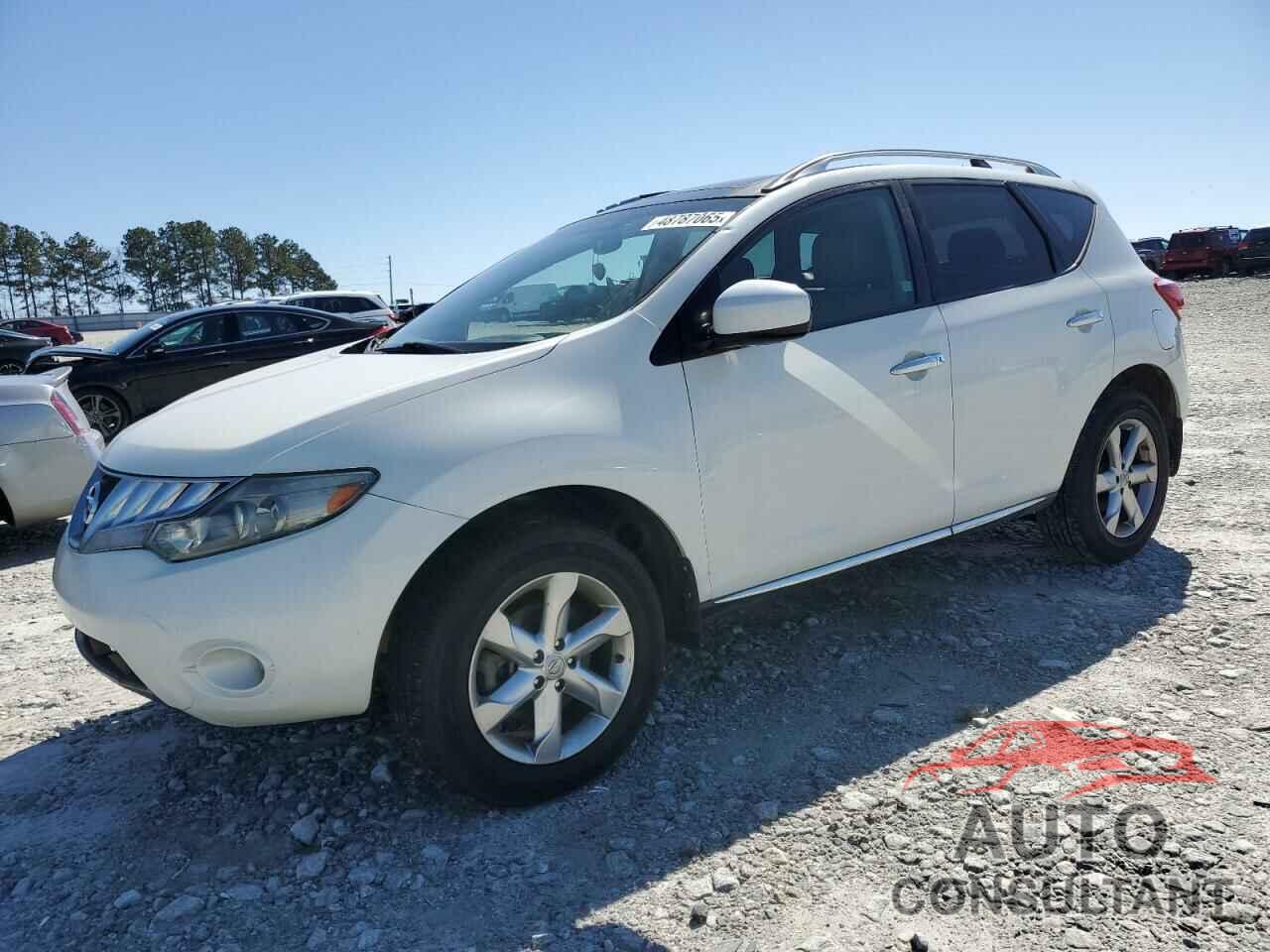 NISSAN MURANO 2010 - JN8AZ1MW6AW127286