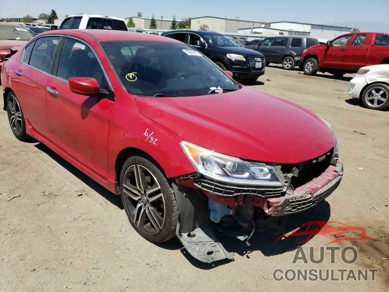 HONDA ACCORD 2016 - 1HGCR2F52GA219128