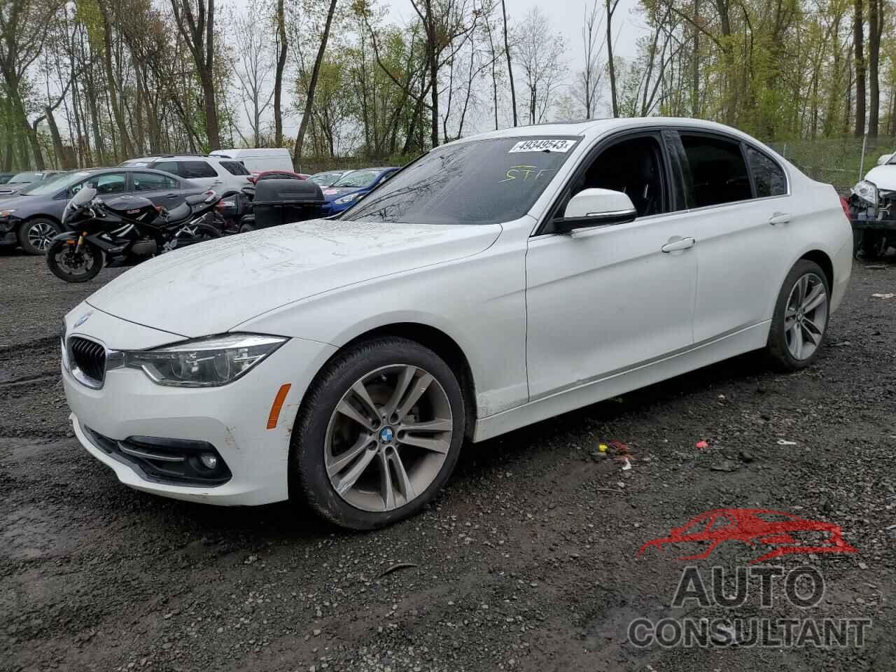 BMW 3 SERIES 2018 - WBA8D9G54JNU71471