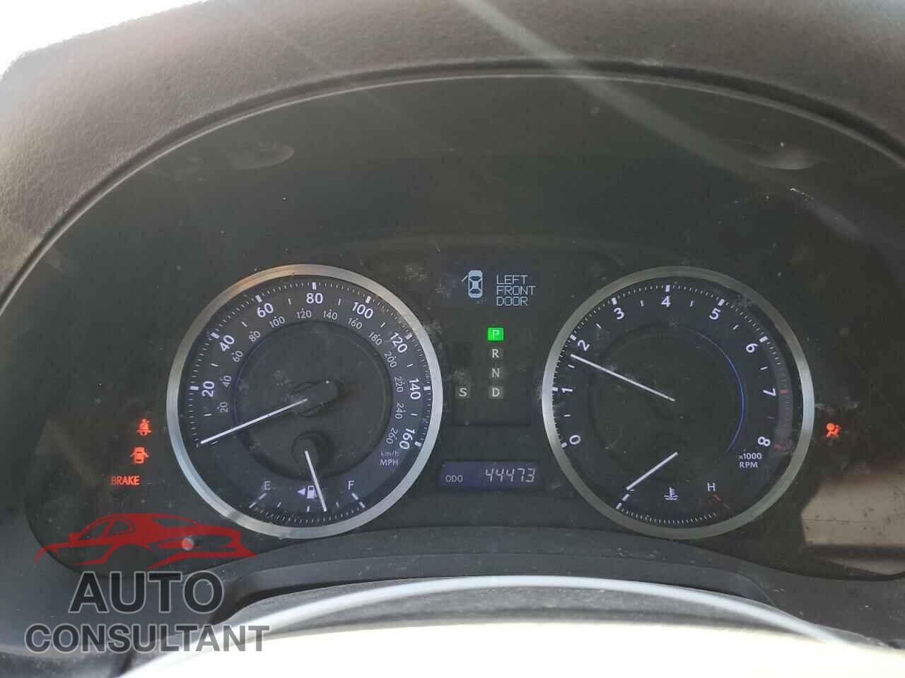LEXUS IS 2012 - JTHBF5C25C5183726