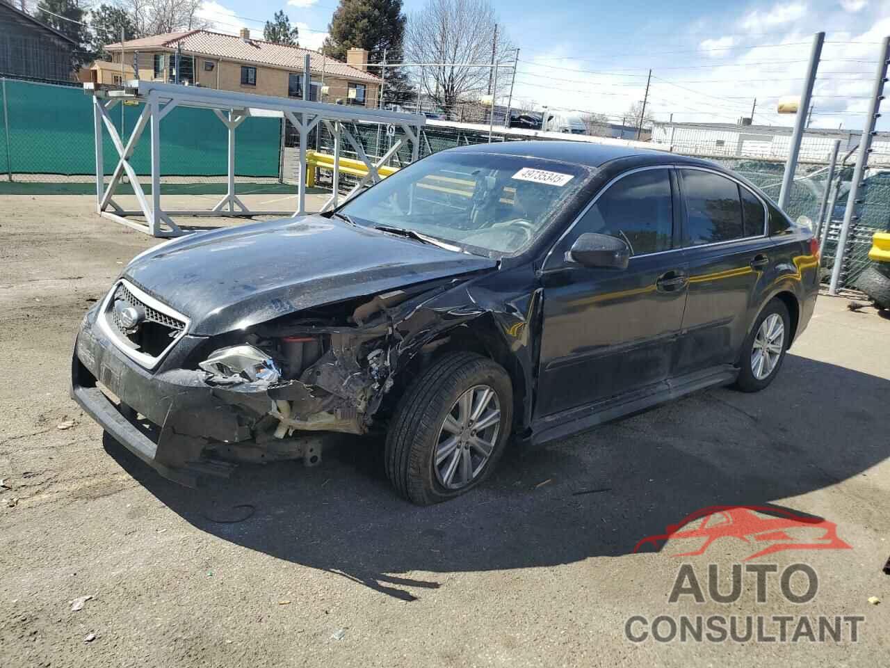 SUBARU LEGACY 2012 - 4S3BMBC66C3026839