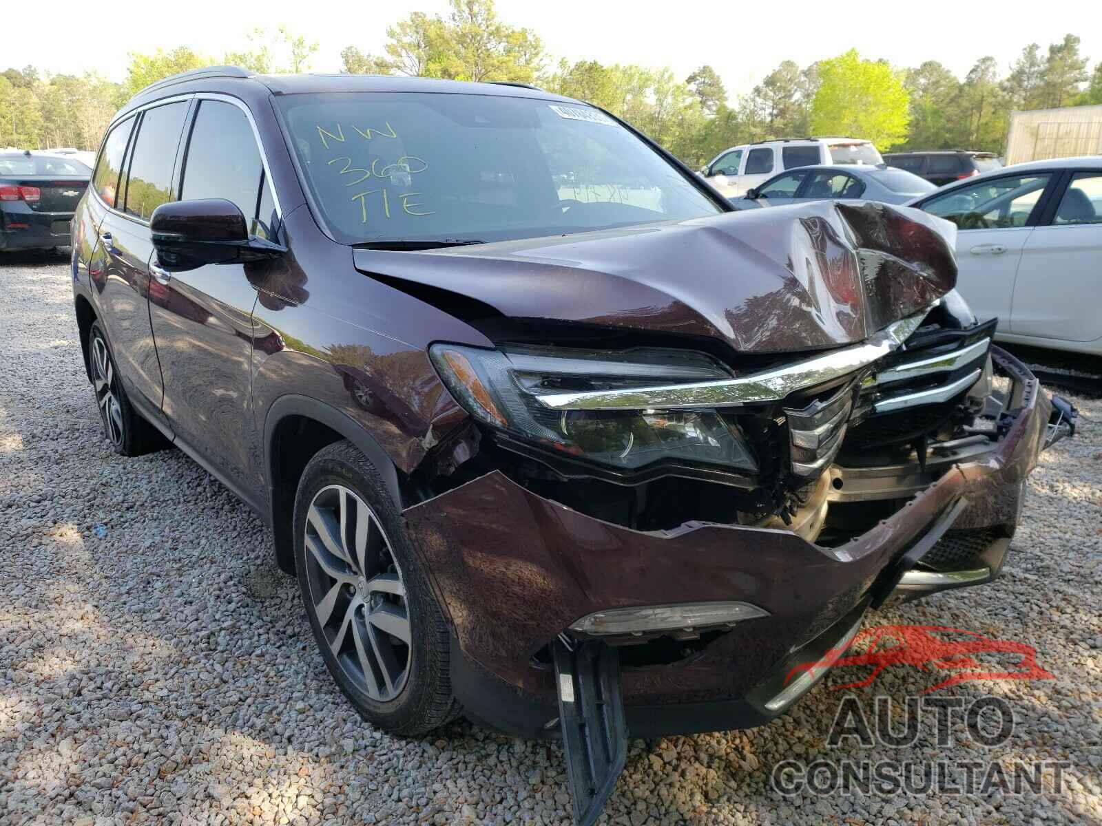 HONDA PILOT 2016 - 5FNYF5H9XGB046772