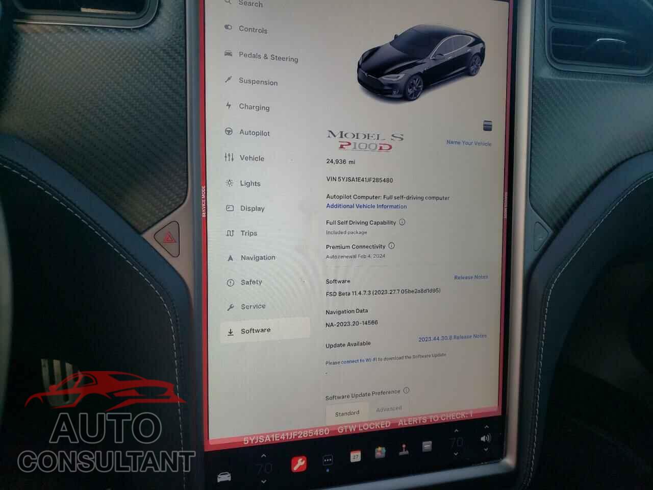 TESLA MODEL S 2018 - 5YJSA1E41JF285480