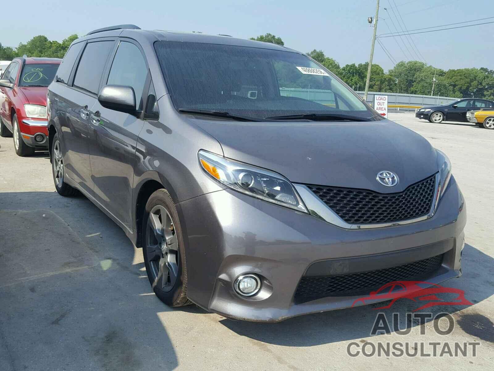 TOYOTA SIENNA 2017 - 5TDXZ3DC4HS885354