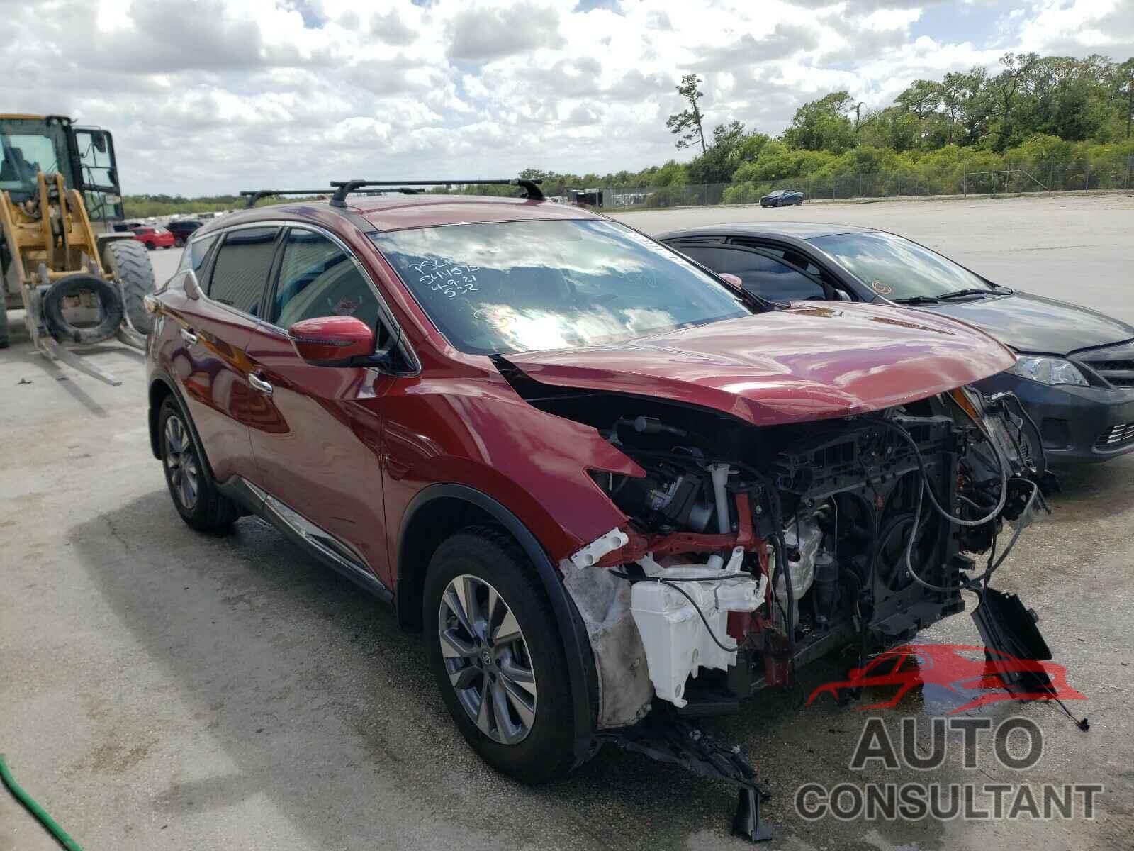 NISSAN MURANO 2017 - 5N1AZ2MGXHN187416