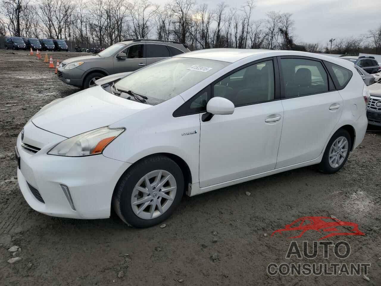 TOYOTA PRIUS 2012 - JTDZN3EUXC3154580