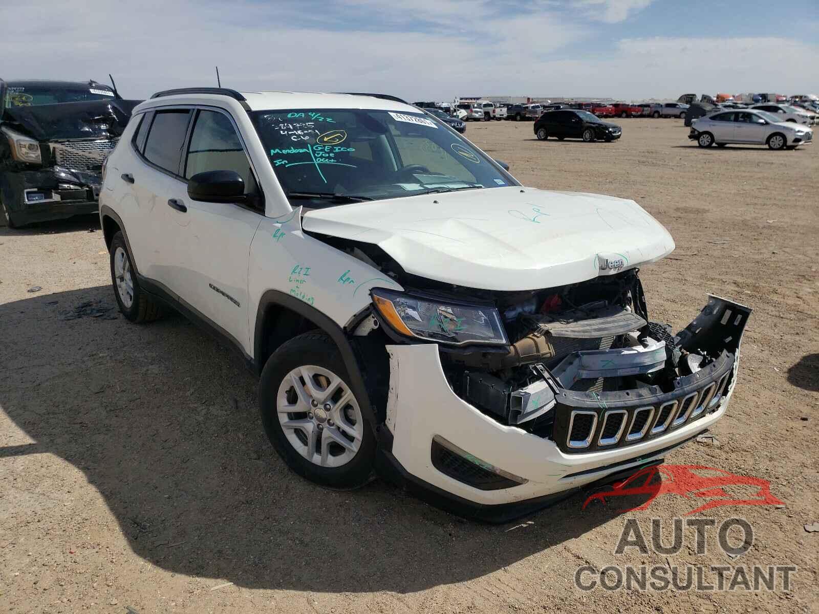 JEEP COMPASS 2019 - 3C4NJCAB5KT726091