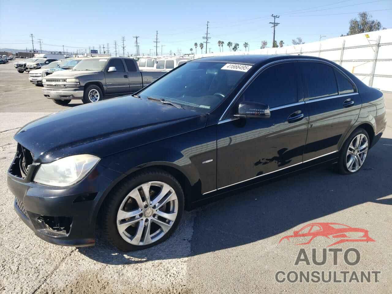 MERCEDES-BENZ C-CLASS 2012 - WDDGF4HB4CR232018