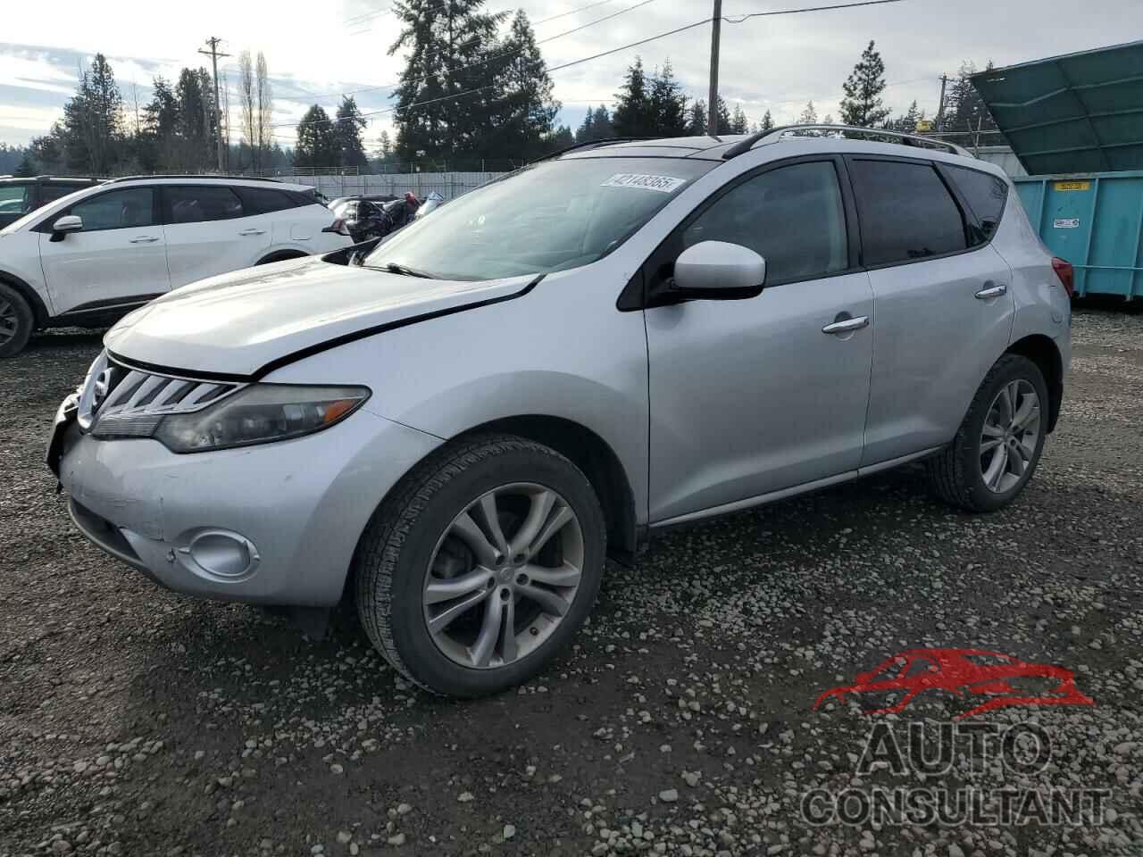 NISSAN MURANO 2010 - JN8AZ1MW0AW114890