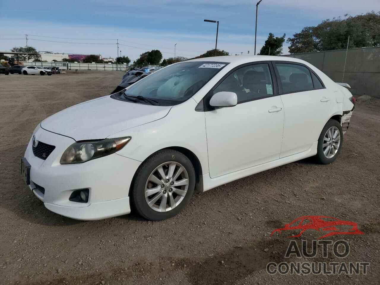 TOYOTA COROLLA 2010 - 1NXBU4EE8AZ376086