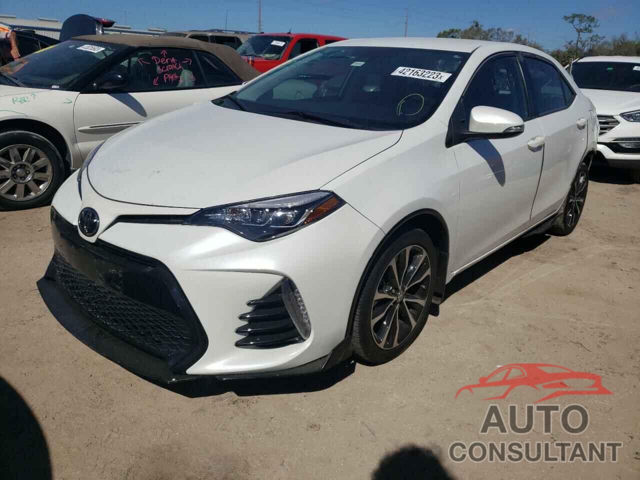 TOYOTA COROLLA 2017 - 5YFBURHE5HP614271