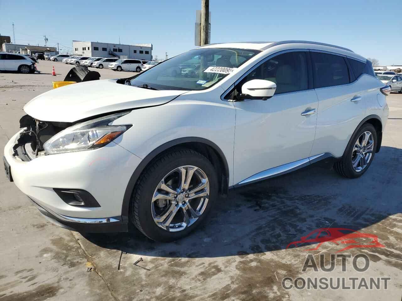 NISSAN MURANO 2017 - 5N1AZ2MH1HN153177