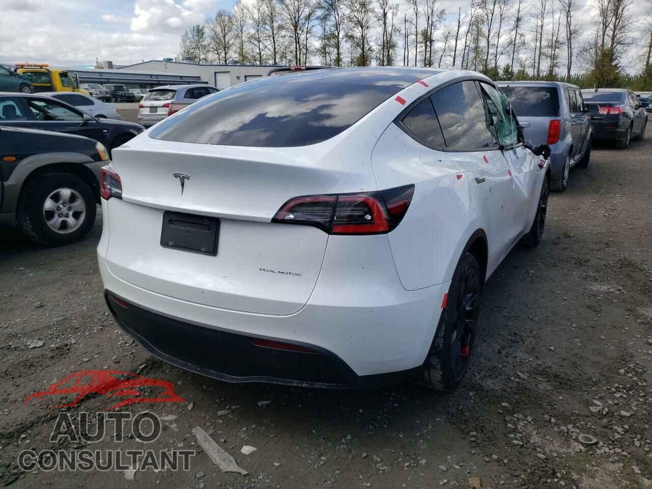 TESLA MODEL Y 2021 - 5YJYGDEEXMF095572
