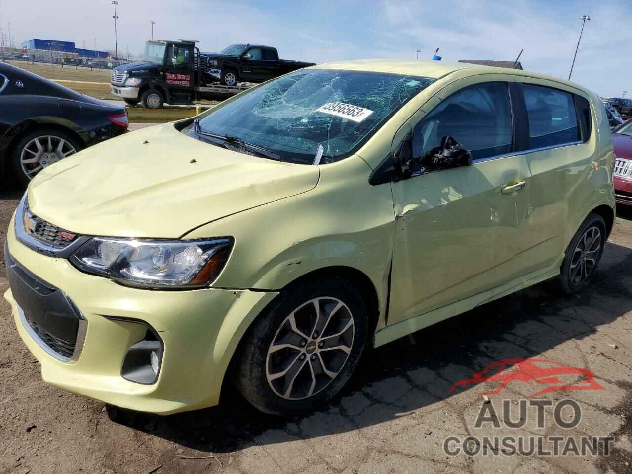 CHEVROLET SONIC 2017 - 1G1JD6SH8H4113349