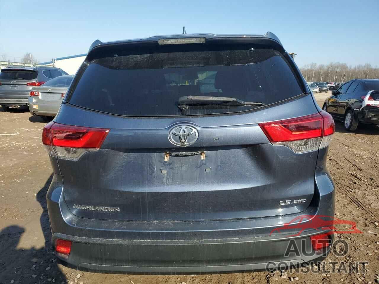 TOYOTA HIGHLANDER 2019 - 5TDBZRFH4KS962012