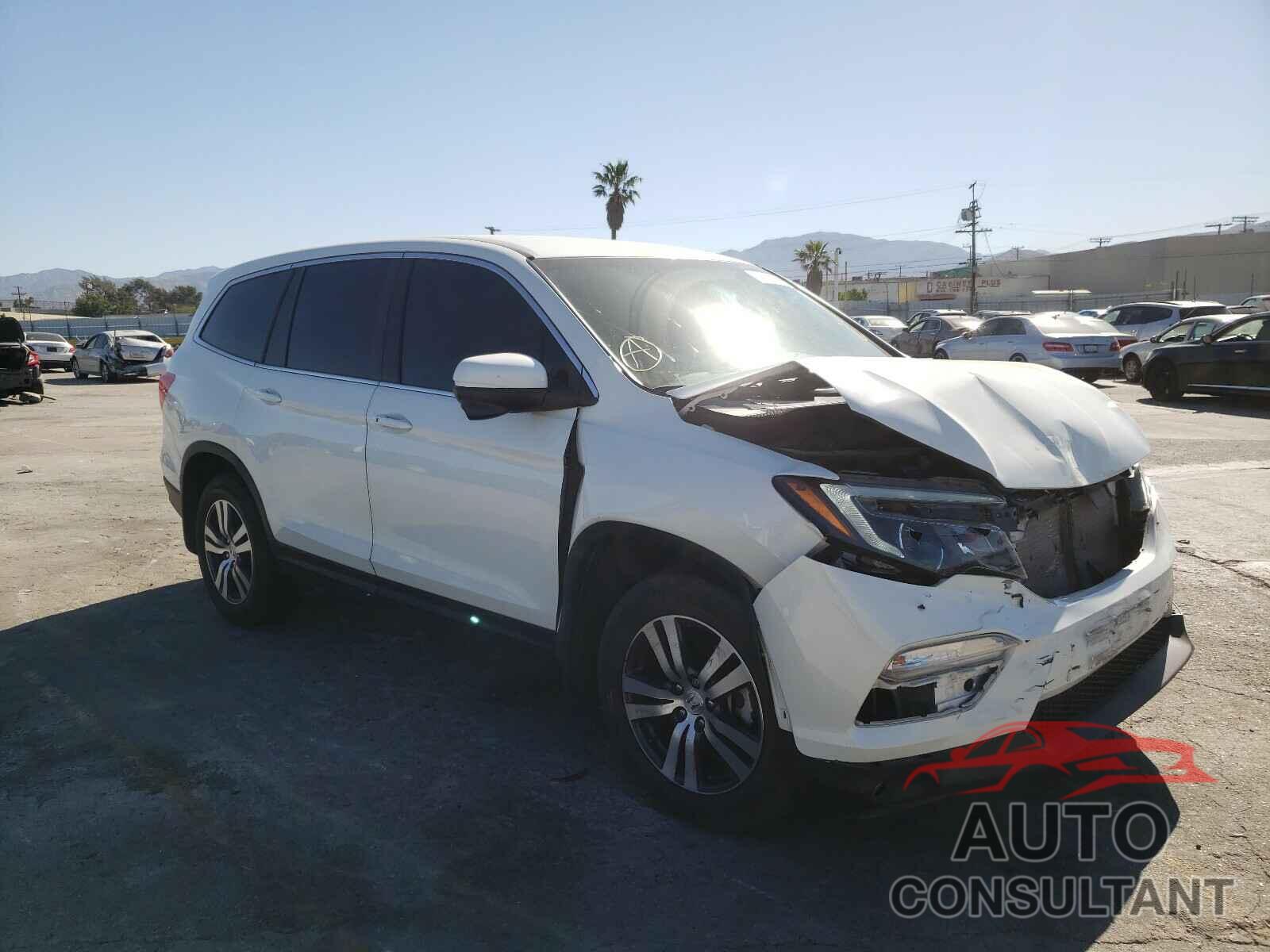 HONDA PILOT 2017 - 5FNYF5H38HB040644