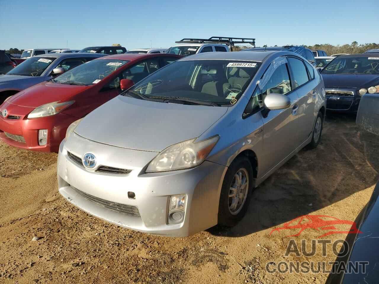 TOYOTA PRIUS 2011 - JTDKN3DU0B0306126