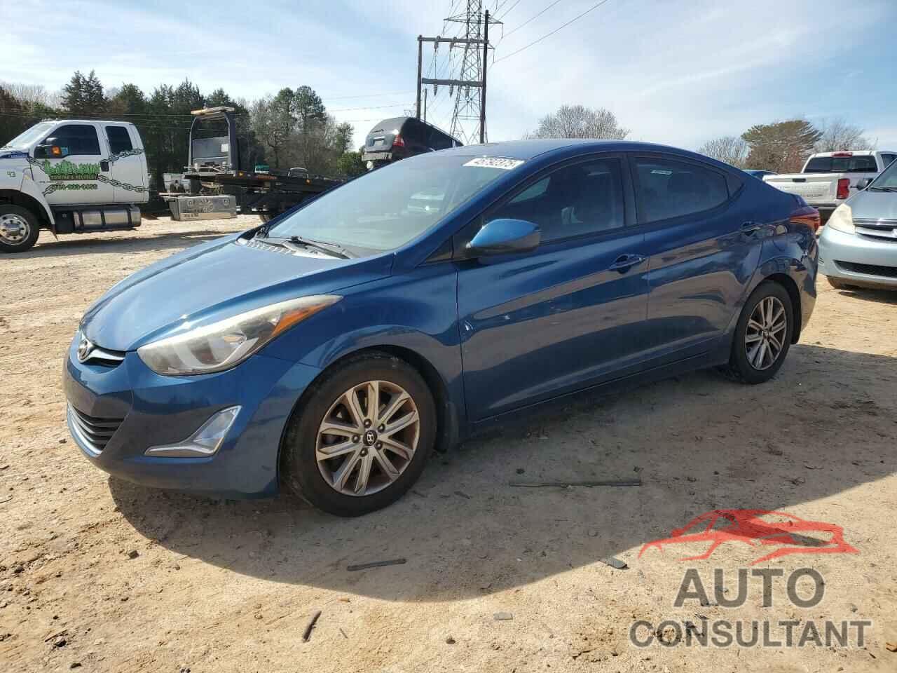 HYUNDAI ELANTRA 2015 - KMHDH4AE6FU277941