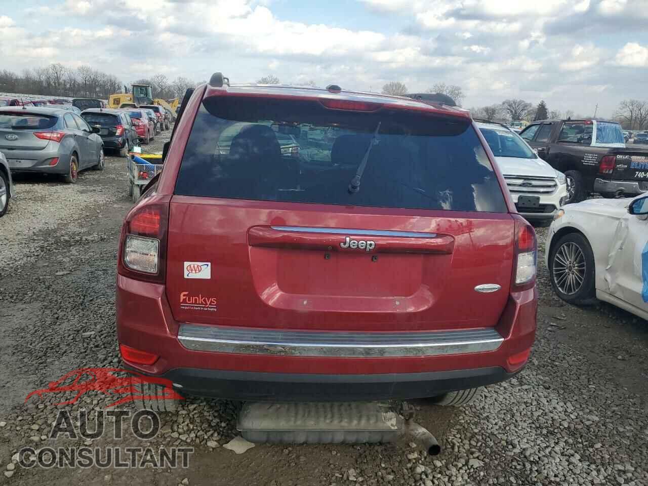 JEEP COMPASS 2017 - 1C4NJCEA3HD206794