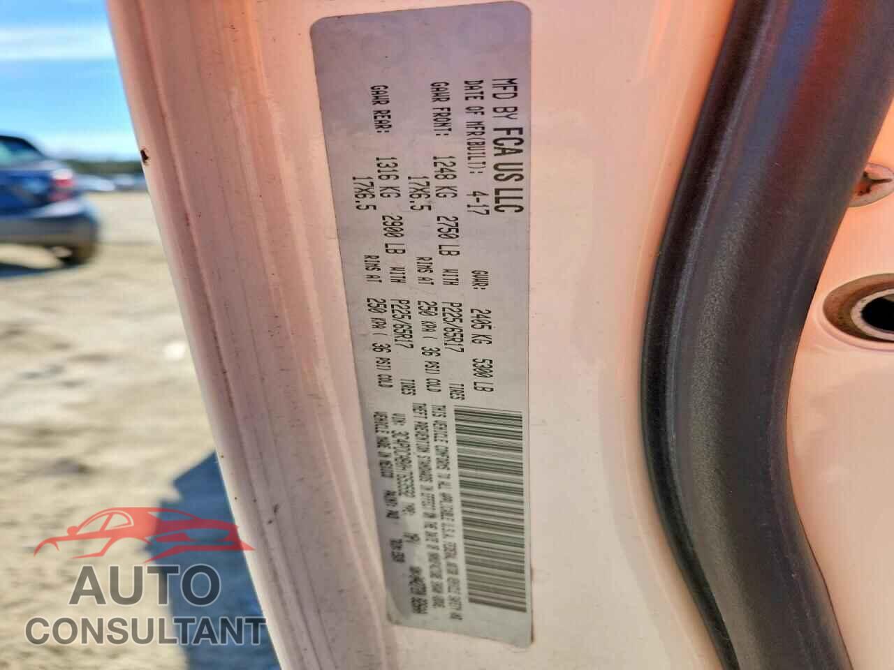 DODGE JOURNEY 2017 - 3C4PDCAB0HT653592