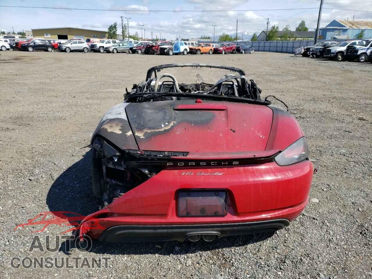 PORSCHE BOXSTER 2017 - WP0CA2A85HS221135