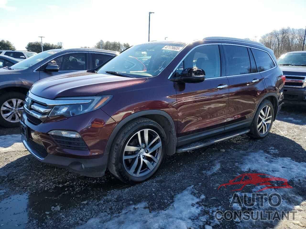 HONDA PILOT 2017 - 5FNYF6H92HB018942