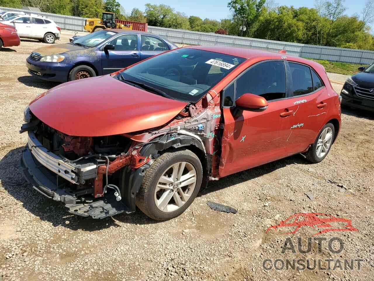 TOYOTA COROLLA 2019 - JTNK4RBE1K3010298