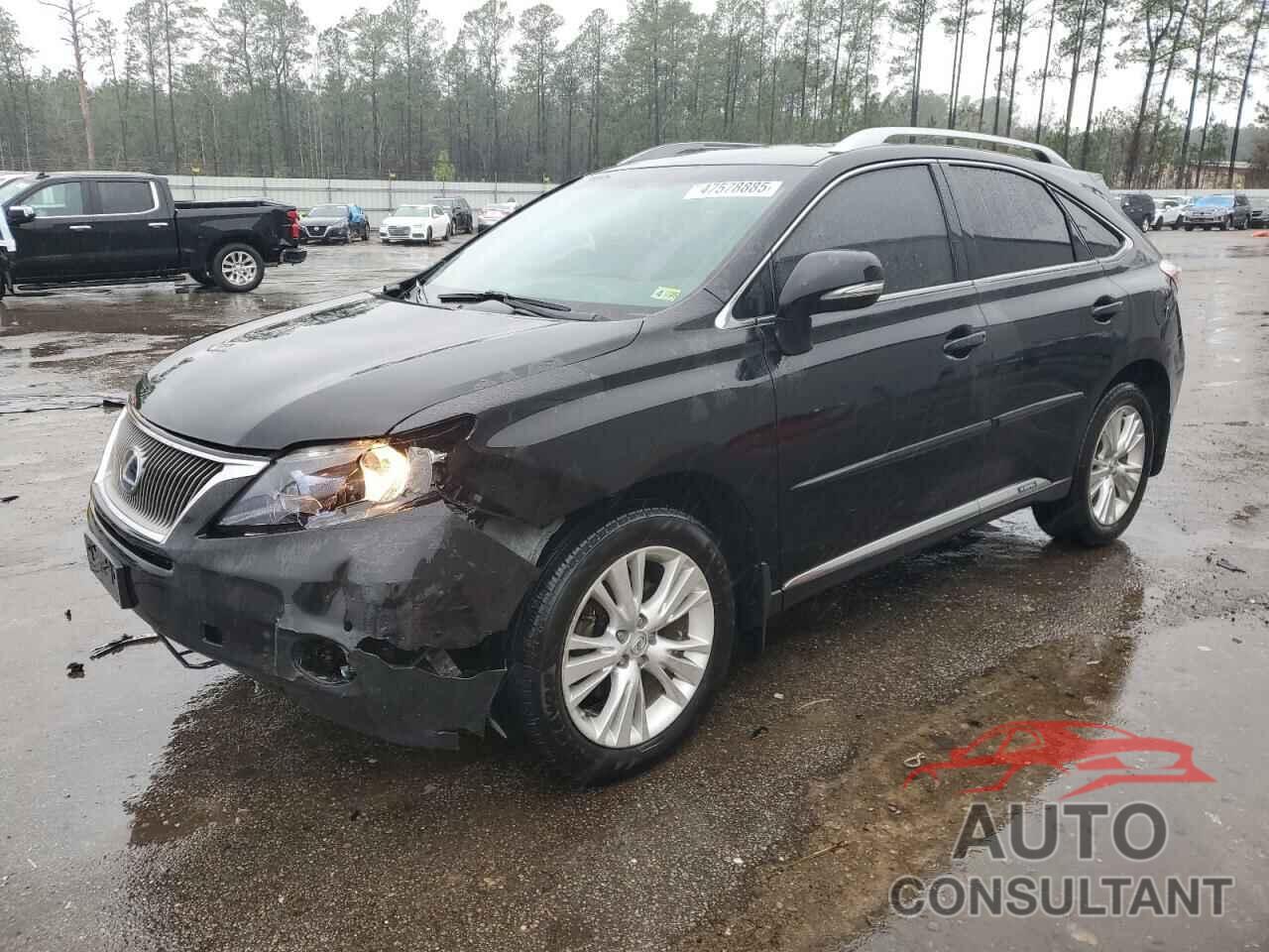 LEXUS RX450 2011 - JTJBC1BA7B2419656