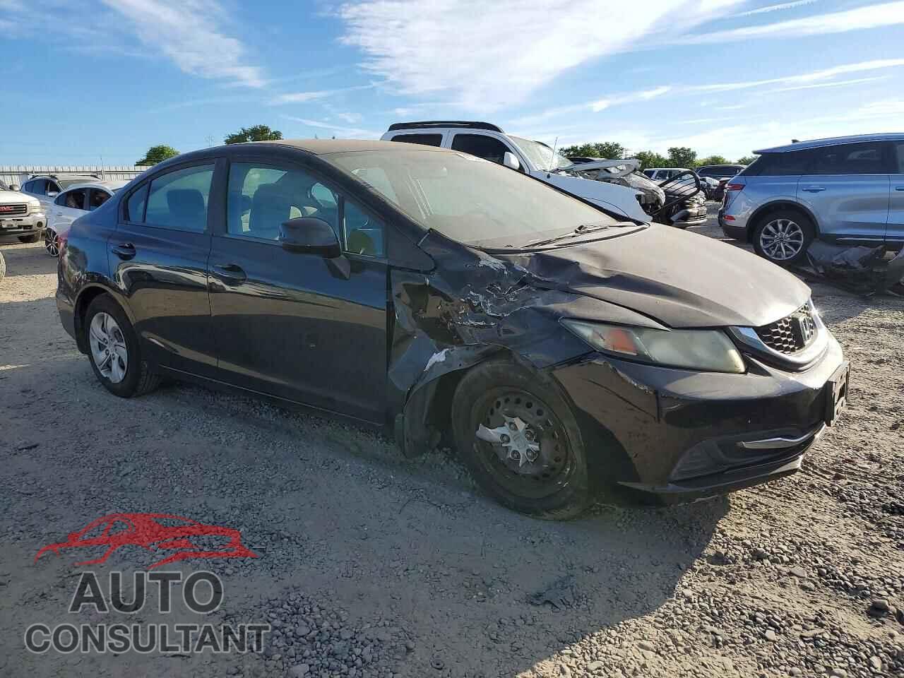 HONDA CIVIC 2013 - 19XFB2F59DE273356