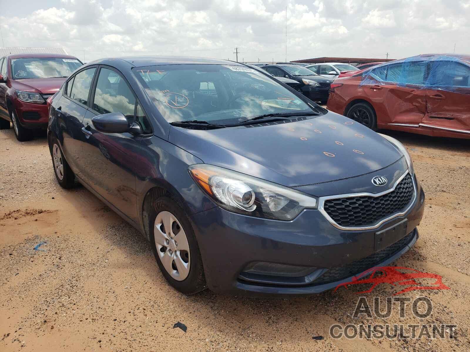 KIA FORTE 2016 - KNAFK4A69G5584522