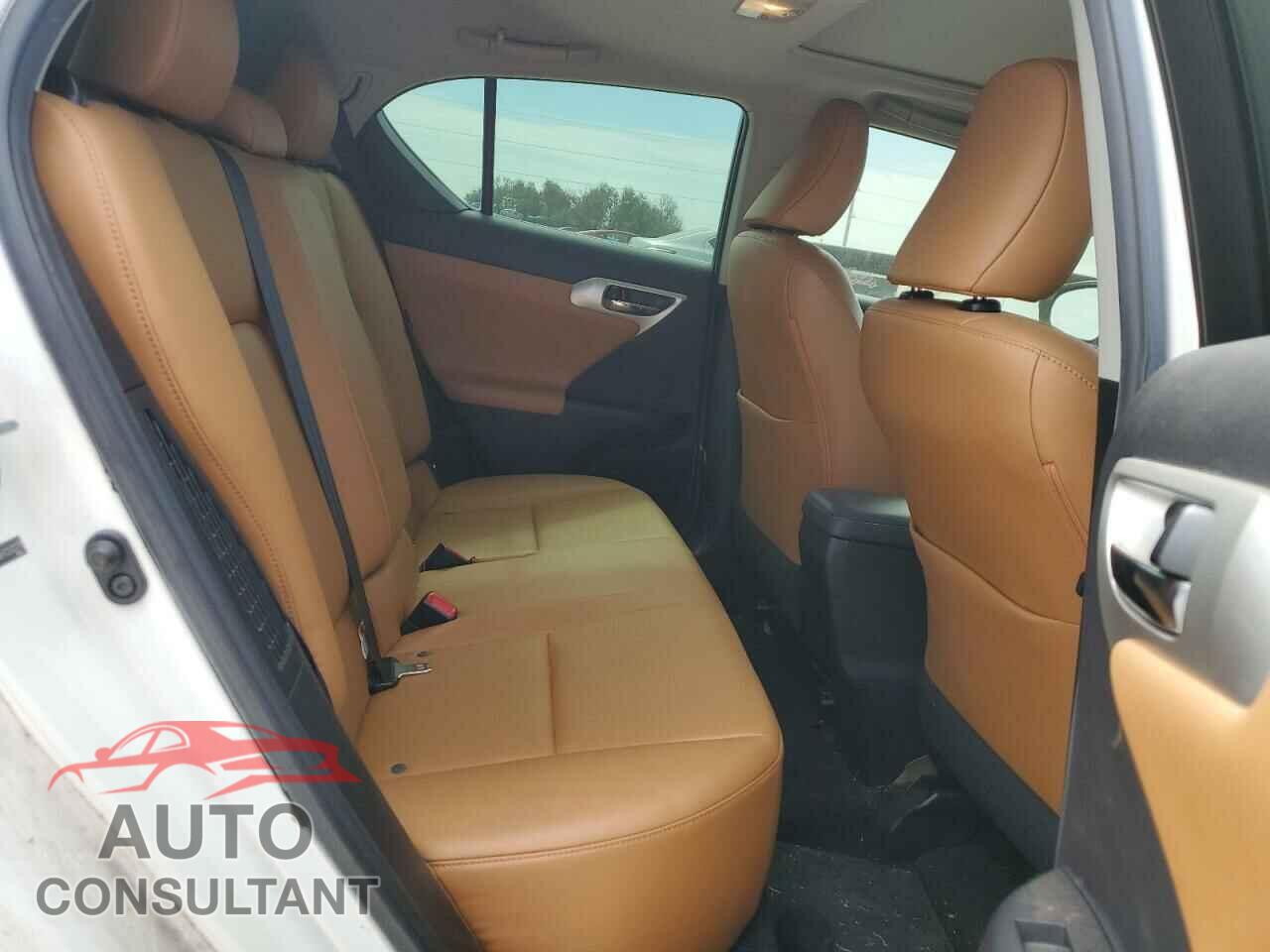 LEXUS CT 200 2012 - JTHKD5BH7C2072771