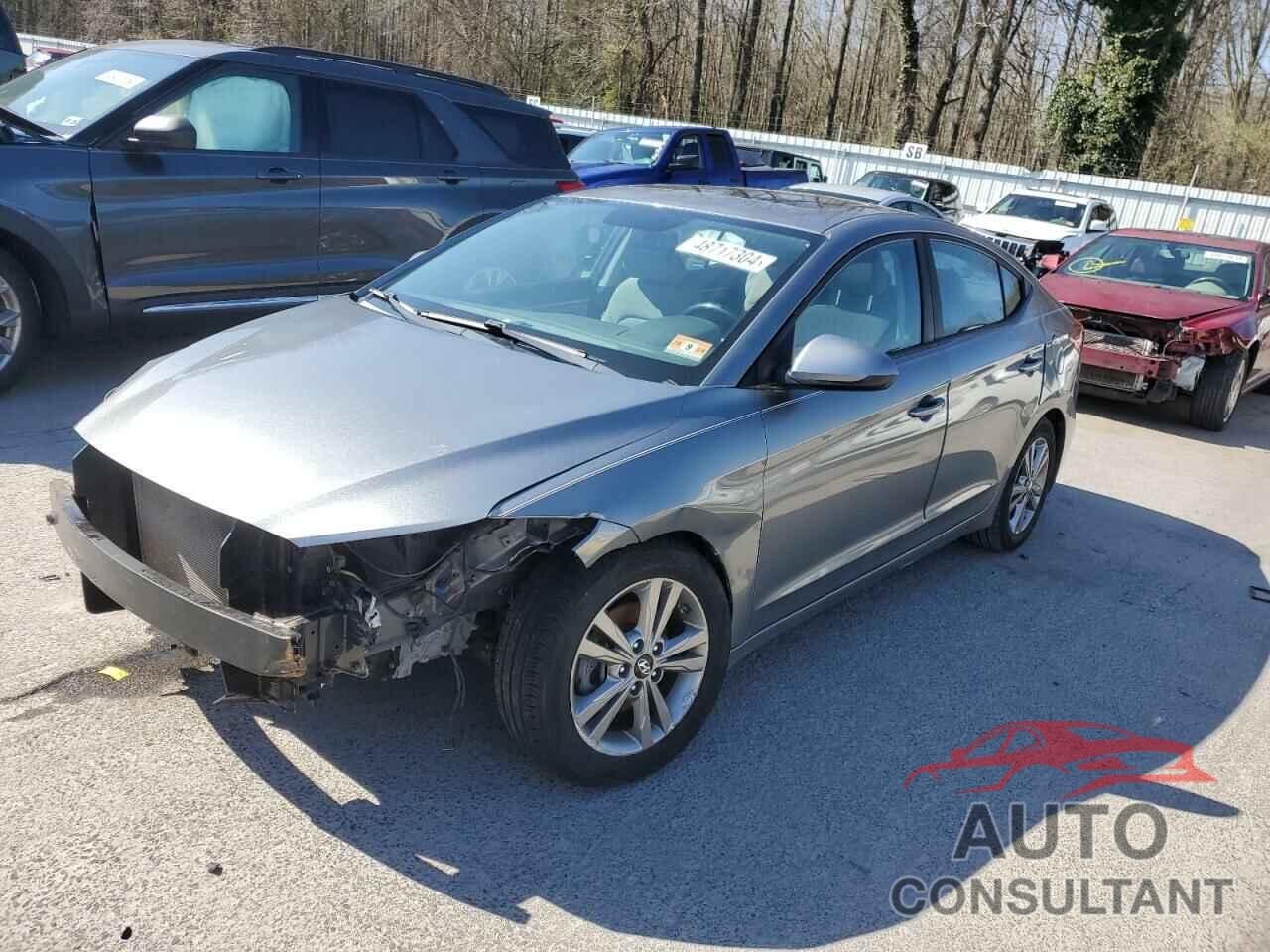 HYUNDAI ELANTRA 2018 - KMHD84LF2JU443371