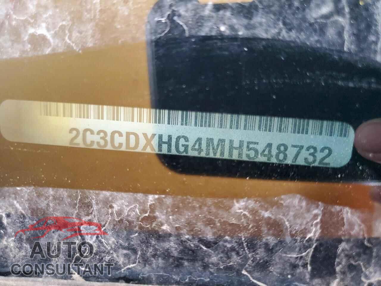 DODGE CHARGER 2021 - 2C3CDXHG4MH548732