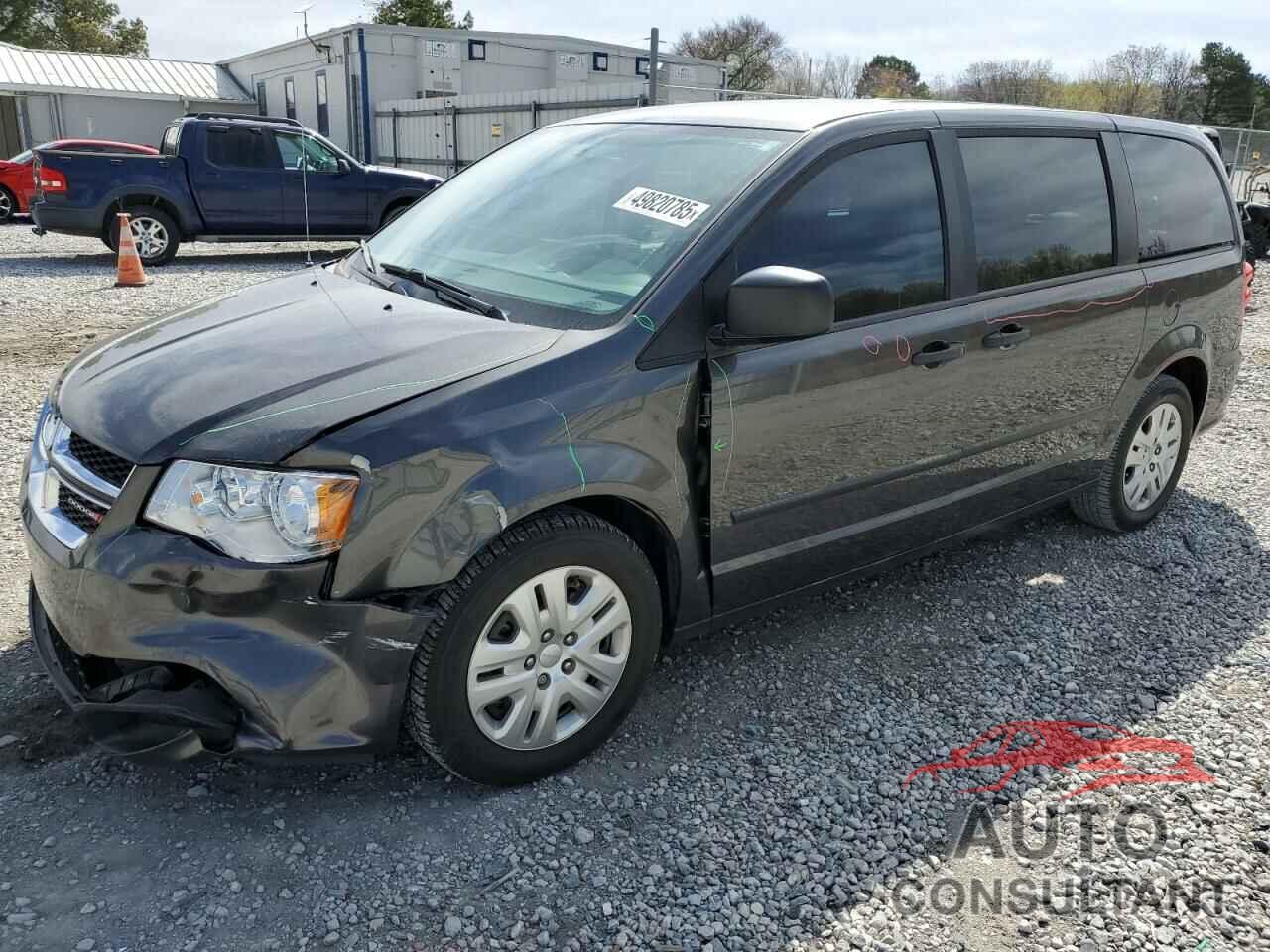 DODGE CARAVAN 2016 - 2C4RDGBG8GR347719