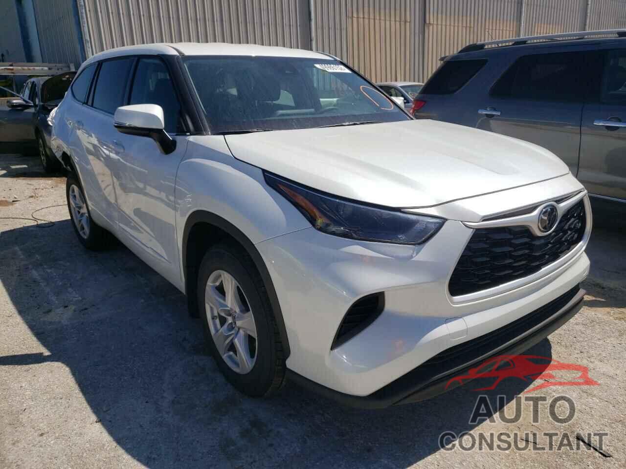 TOYOTA HIGHLANDER 2022 - 5TDCZRAH9NS097327