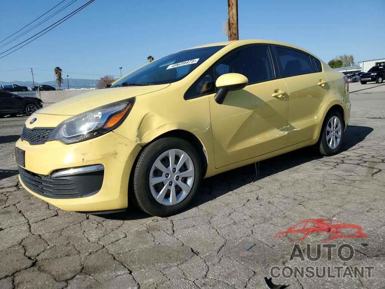 KIA RIO 2016 - KNADM4A38G6595254