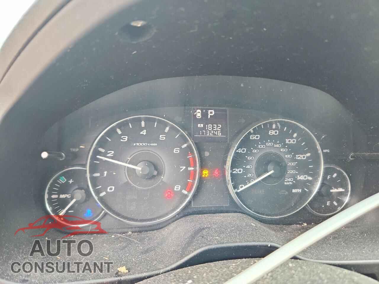 SUBARU OUTBACK 2011 - 4S4BRBCC3B3325190