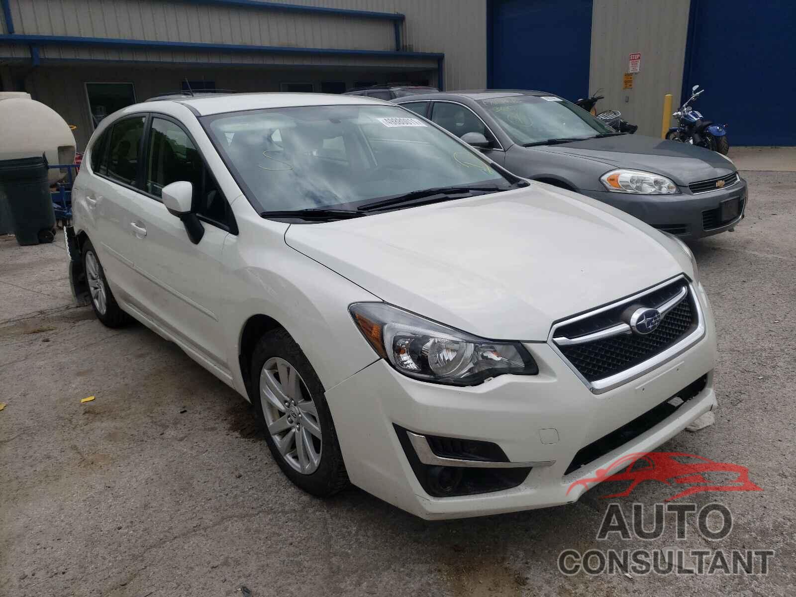 SUBARU IMPREZA 2016 - JF1GPAB67G8225955