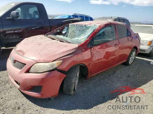 TOYOTA COROLLA 2009 - 1NXBU40E69Z074332