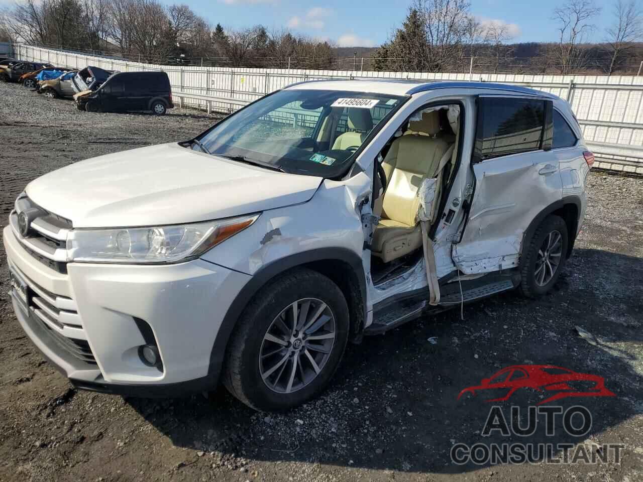 TOYOTA HIGHLANDER 2018 - 5TDJZRFH6JS809206