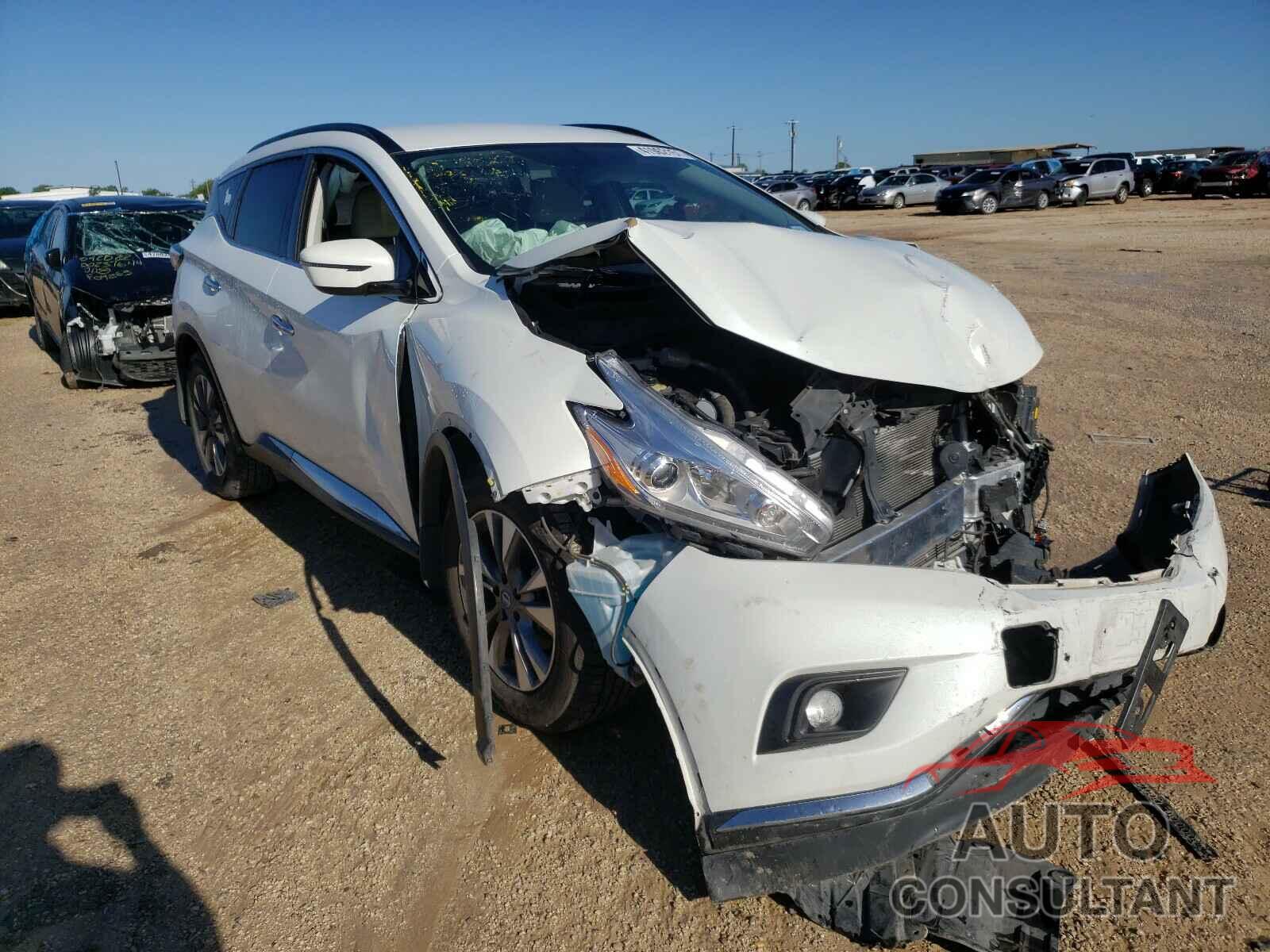 NISSAN MURANO 2017 - 5N1AZ2MG0HN156630