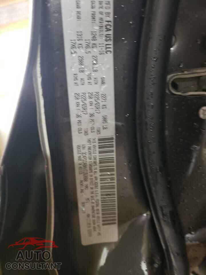 DODGE JOURNEY 2017 - 3C4PDCABXHT559980
