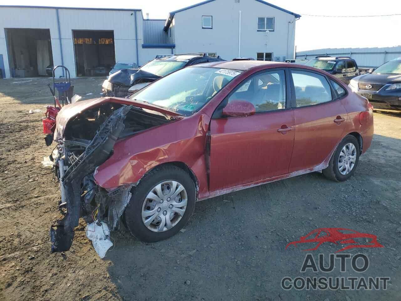 HYUNDAI ELANTRA 2010 - KMHDU4AD1AU924726