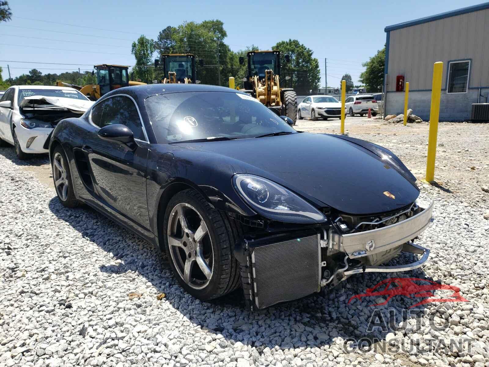 PORSCHE CAYMAN 2017 - WP0AA2A86HS270562