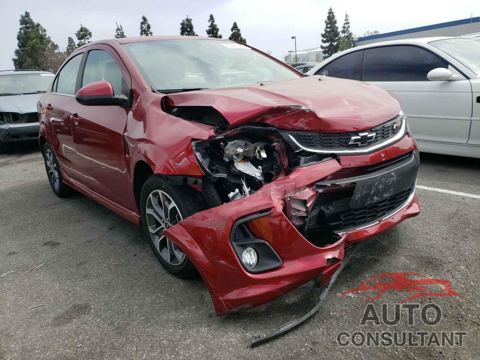 CHEVROLET SONIC 2020 - 1G1JD5SB1L4105978