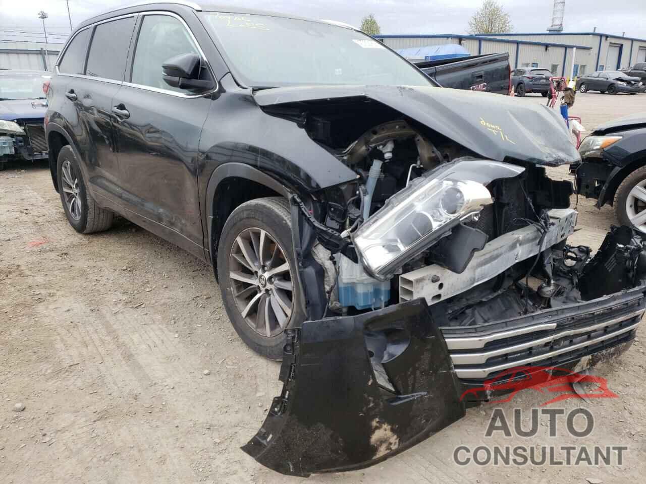 TOYOTA HIGHLANDER 2017 - 5TDJZRFH1HS390630