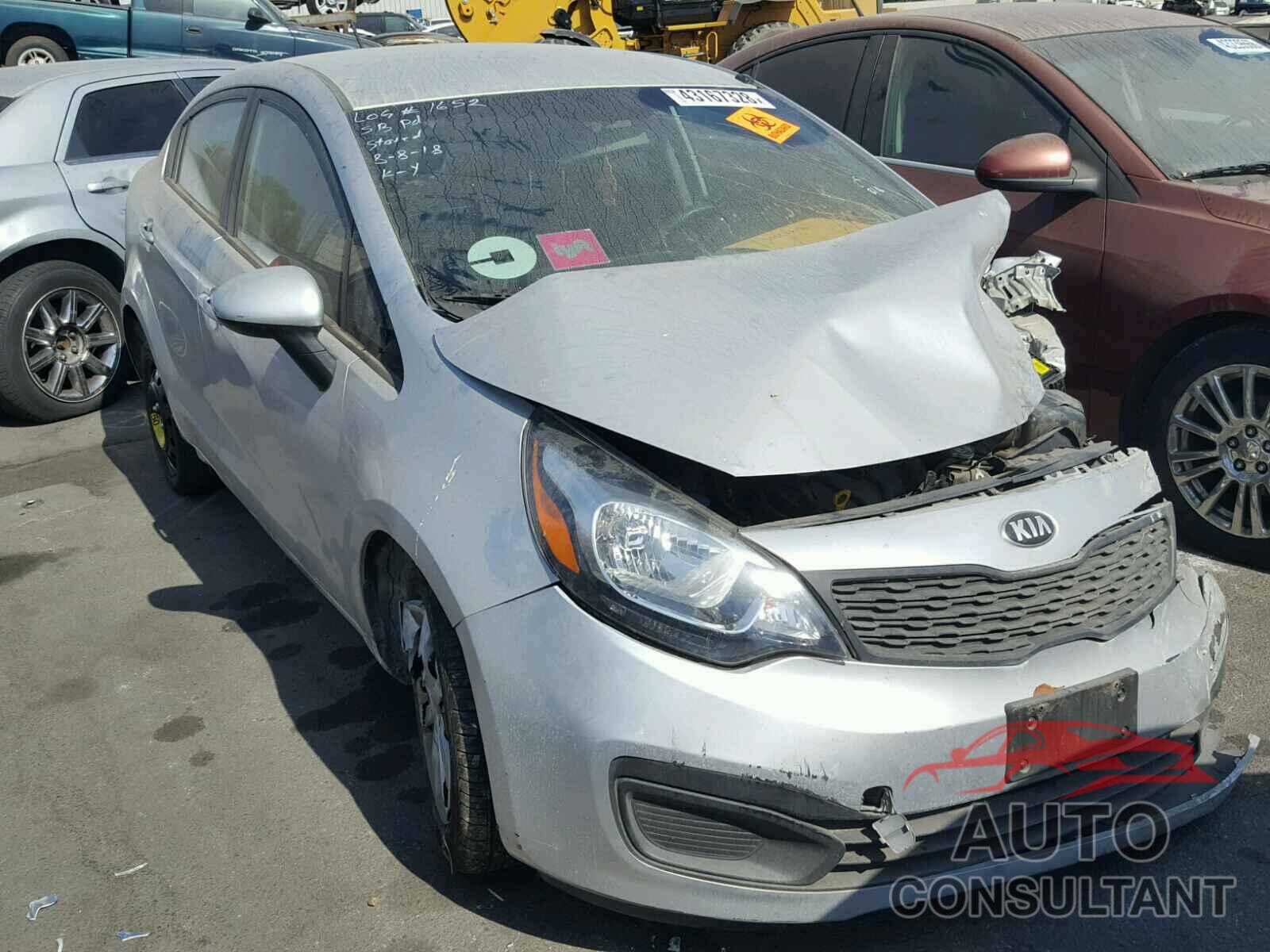 KIA RIO 2015 - KNADM4A34F6507122