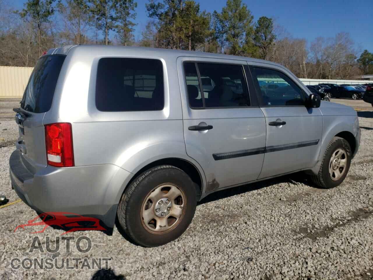 HONDA PILOT 2010 - 5FNYF3H25AB004881